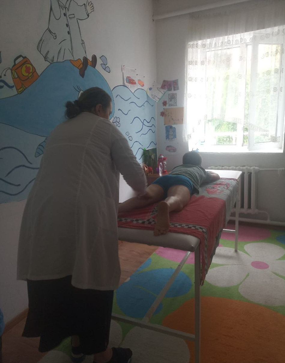 Массаж пациентам